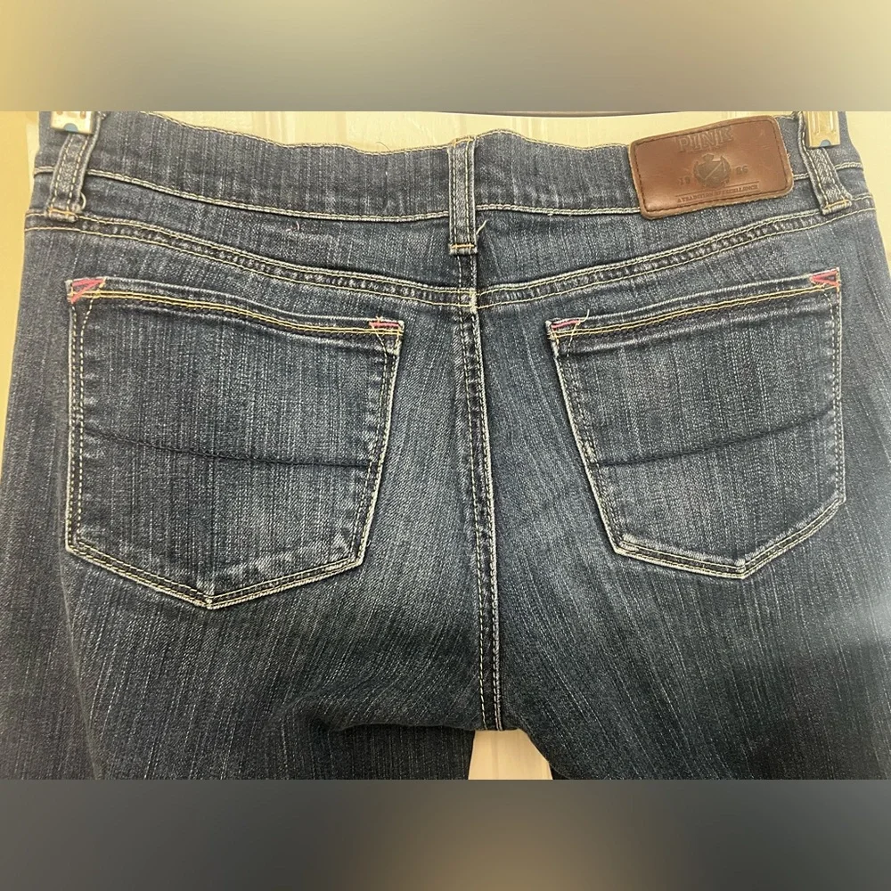 PINK Victoria's Secret Dark Blue Straight Leg Jeans - Picture 14 of 16